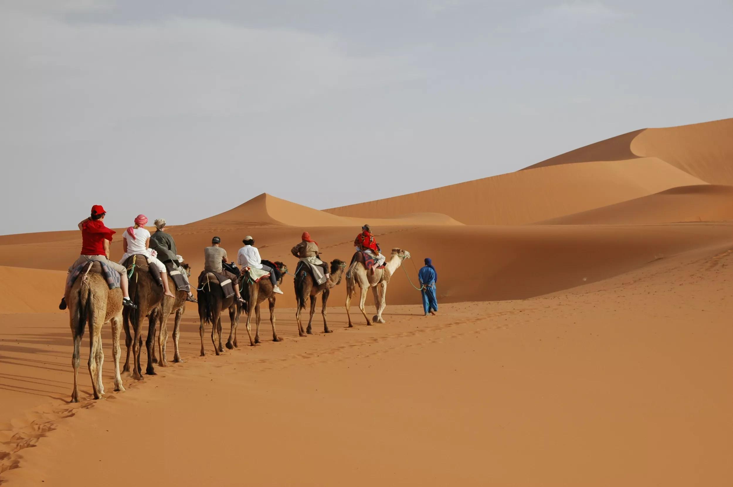 marokko_erg-chebbi-woestijn_merzouga_woestijn_dromedaris_kameel_tocht_mensen_zandduin_sahara_w